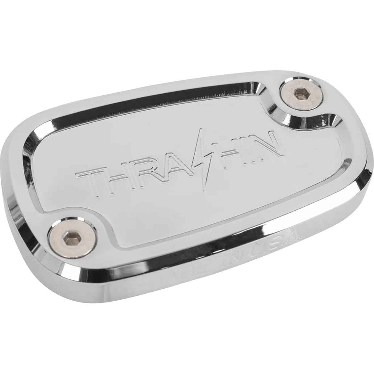 Thrashin Supply CO. Brake Reservoir Cap Rear Chrome '18+ Softail - TSC-3177-3 For Harley Softail 2018-2025