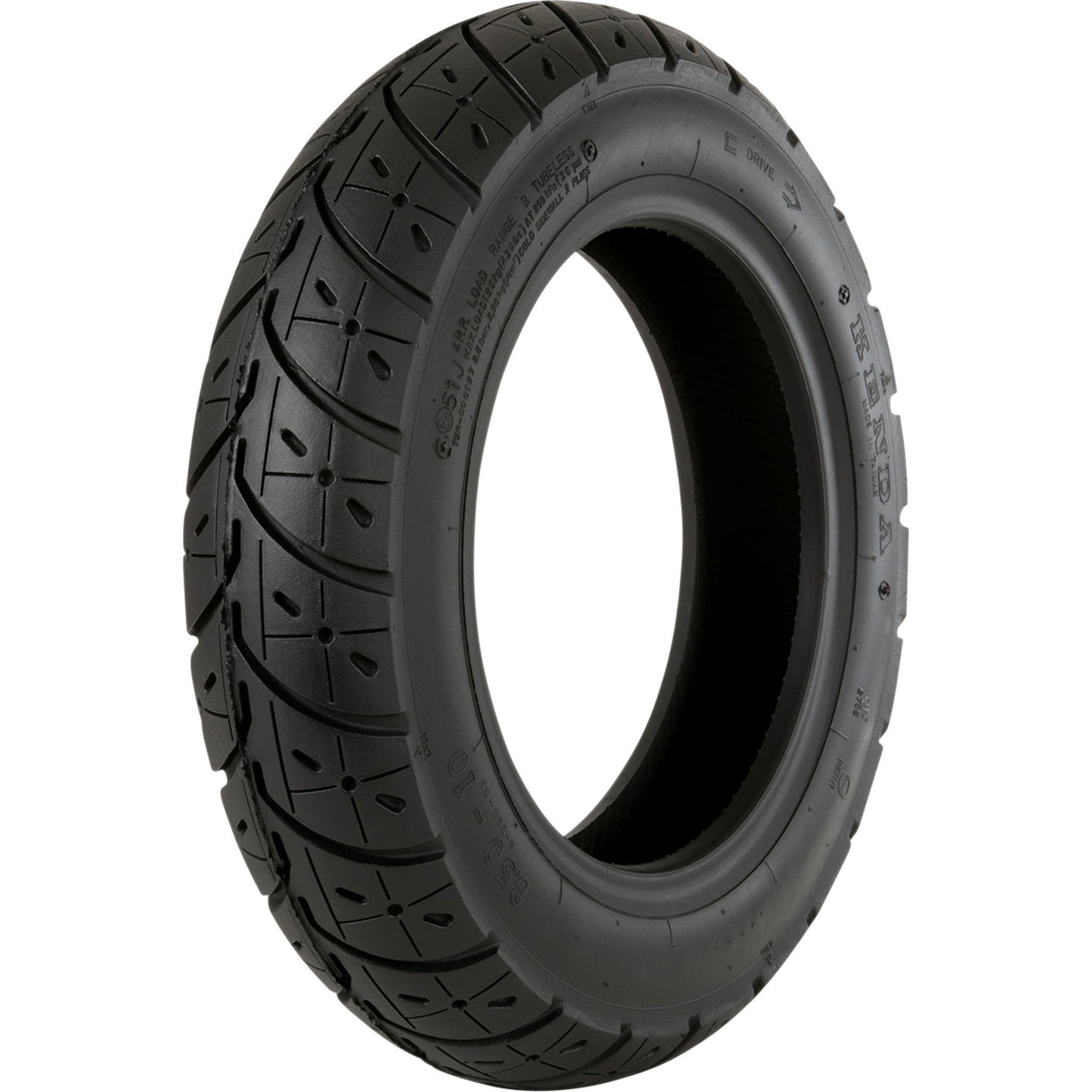 KENDA K329-02 043291034B0 K329 Touring Scooter Tire Tire - K329 - Front/Rear - 2.75-10 - 37J