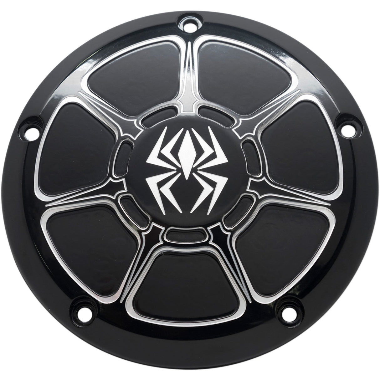 Rekluse Derby Cover Gloss Black Sportster - RMS-0515001 For Harley Sportster 2004-2022