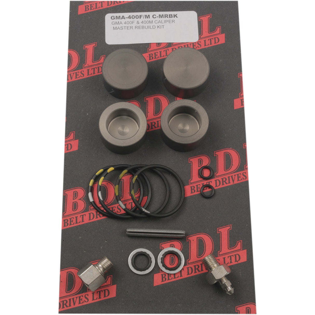 GMA ENGINEERING BY BDL 1702-0461 GMA400F/MCMRBK Caliper Rebuild Kit "f/m" caliper