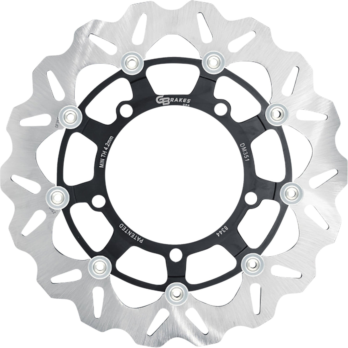 GBRAKES 1710-4958 GBDU038 Brake Rotor