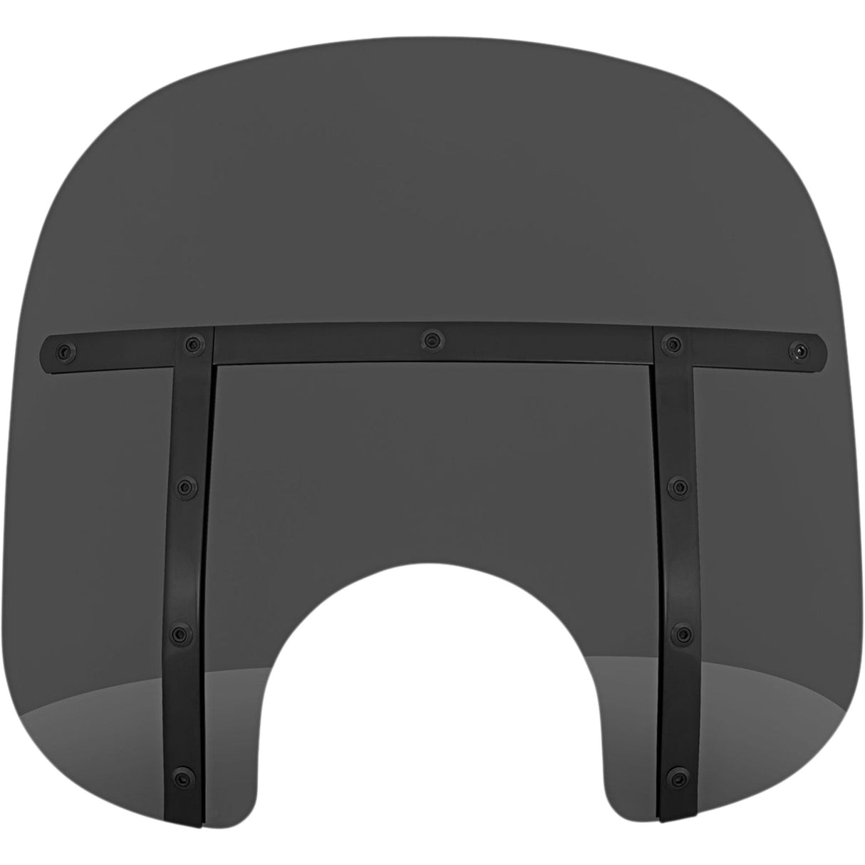 MEMPHIS SHADES 2311-0101 MEB31110 Memphis Fats Windshield Fats Windshield - Dark Black Smoke - 13"