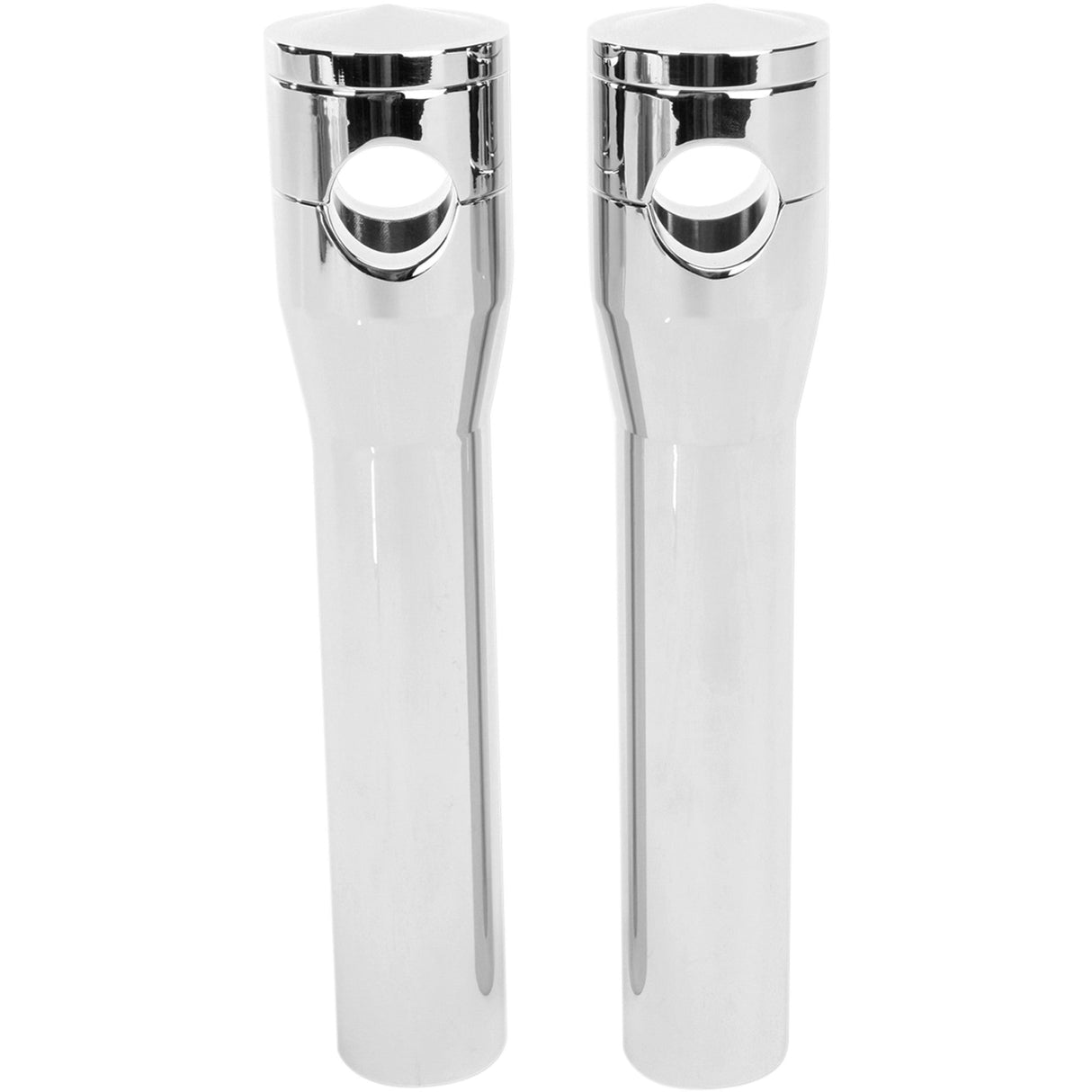 ACCUTRONIX DS-290153 HRS1358-C Elite Custom Billet Aluminum Risers Risers - 8" - Chrome