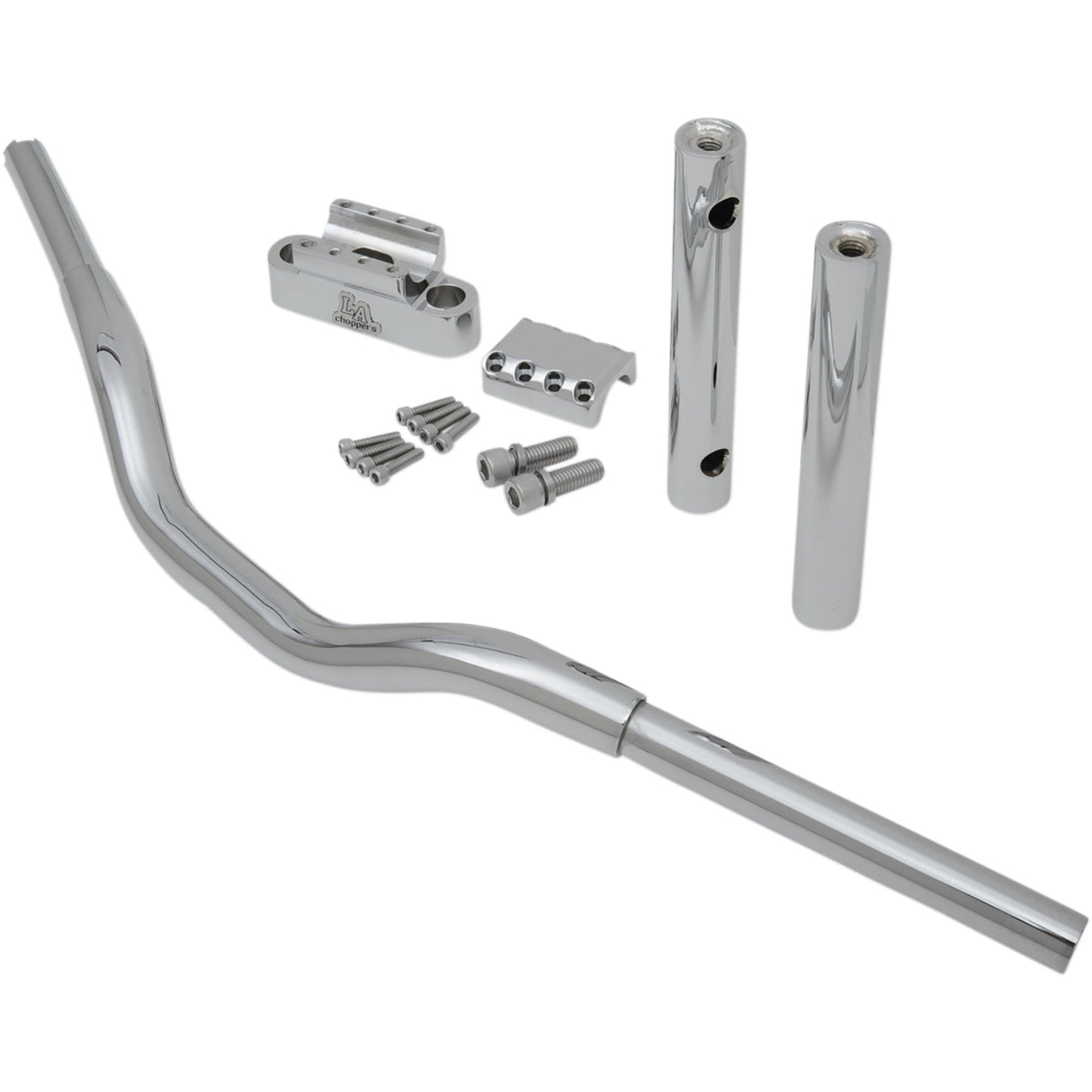 LA CHOPPERS 0601-4451 LA-7335-08 Kage Fighter-T Handlebar - 12" - Chrome