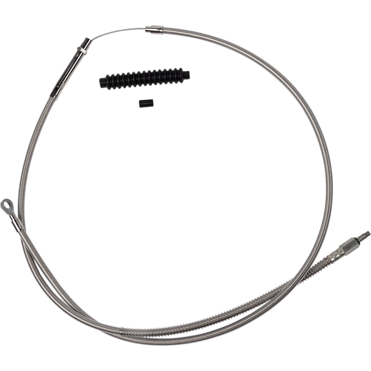 Barnett High-Efficiency Stainless Steel Clutch Cable For Harley-Davidson +6" - 102-30-10062-6 For Harley Softail 2018-2024