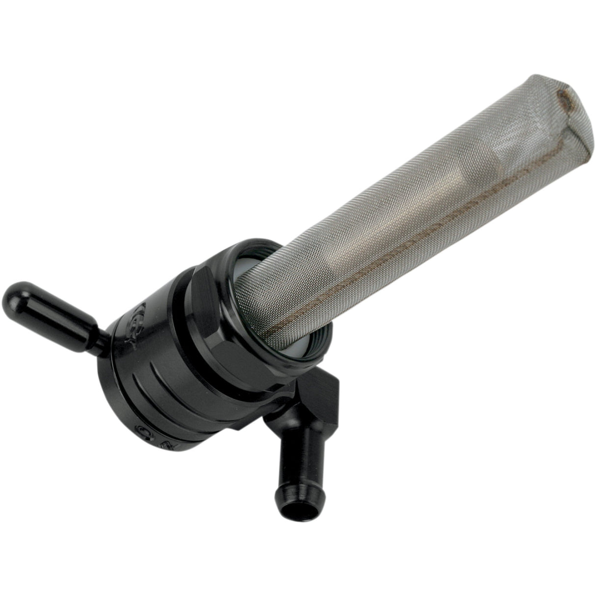 GOLAN PRODUCTS 0705-0105 76-312B-BLK "Click-Slick" Fuel Petcock — 22 mm "Click-Slick" Fuel Petcock - Backward - Black - 22mm