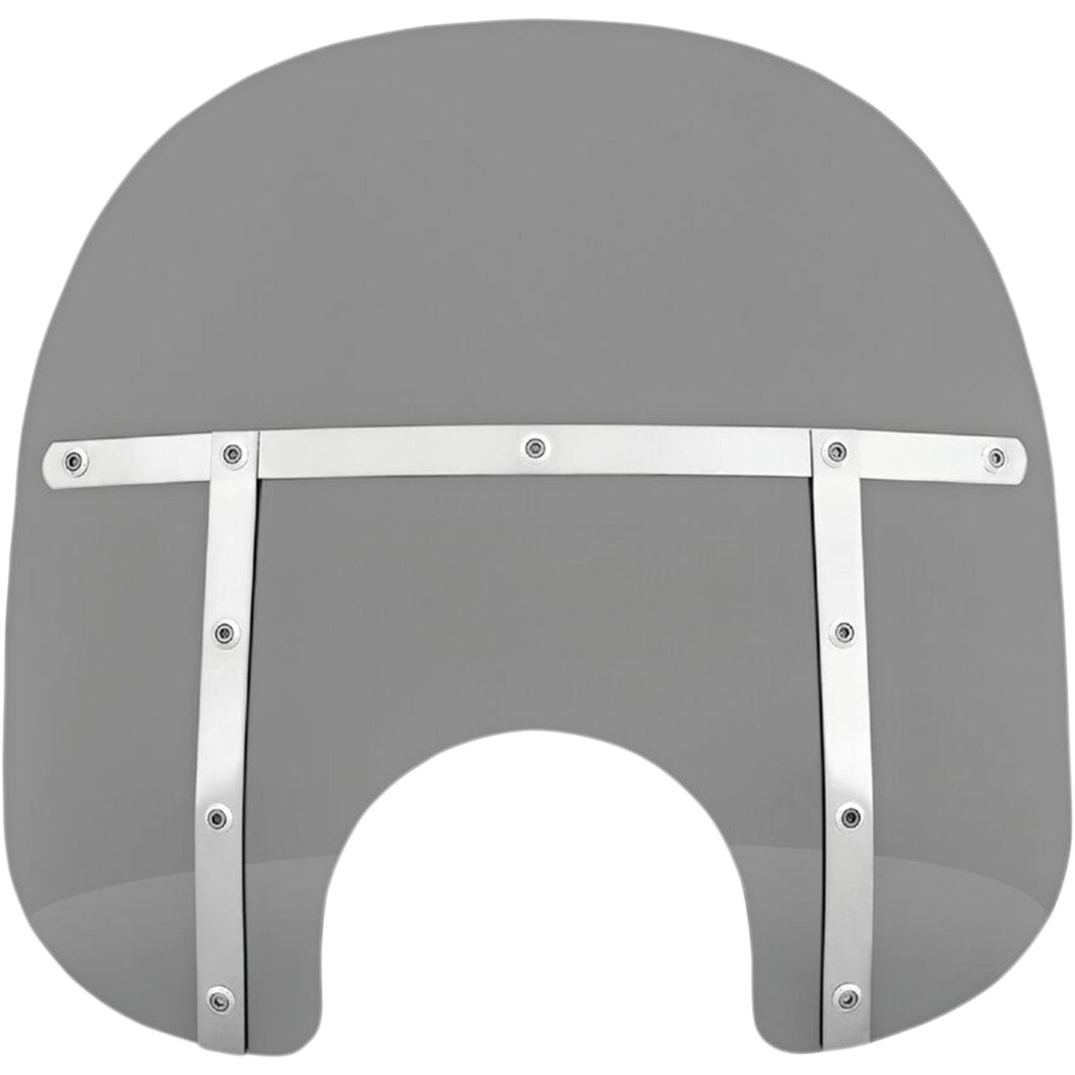 MEMPHIS SHADES 2313-0264 MEM31212 Memphis Fats Windshield Fats Windshield - 15" - Headlight - Black Smoke