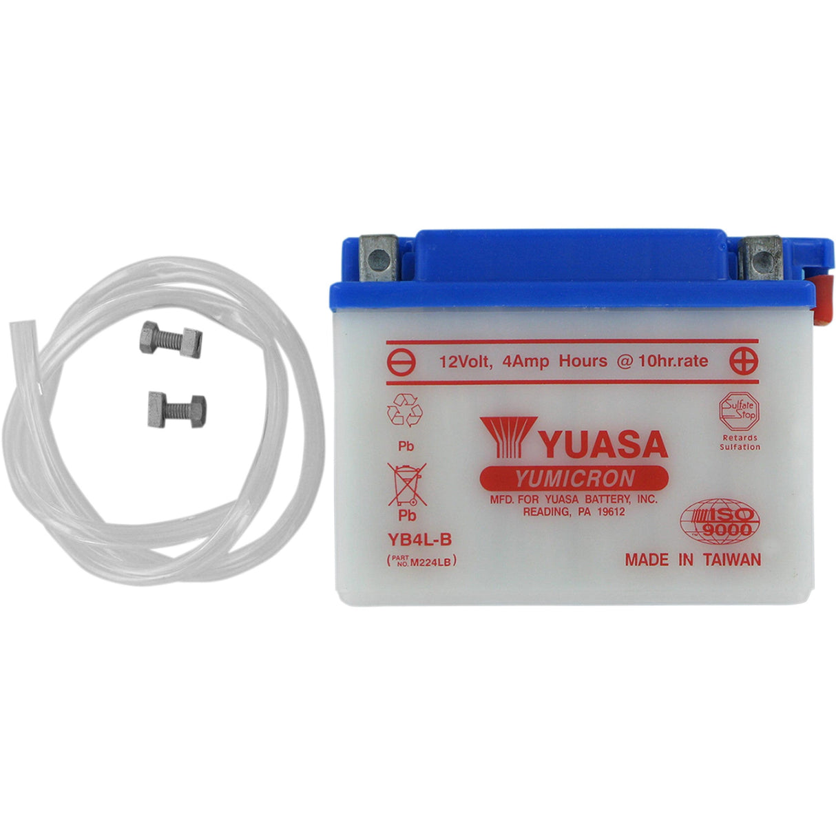 Yuasa Yumicron Battery - YUAM224LB For Peugeot Speedfight 50 / 50 / Vivacity 50 4T 2009-2010 | Gilera Runner 50 2010