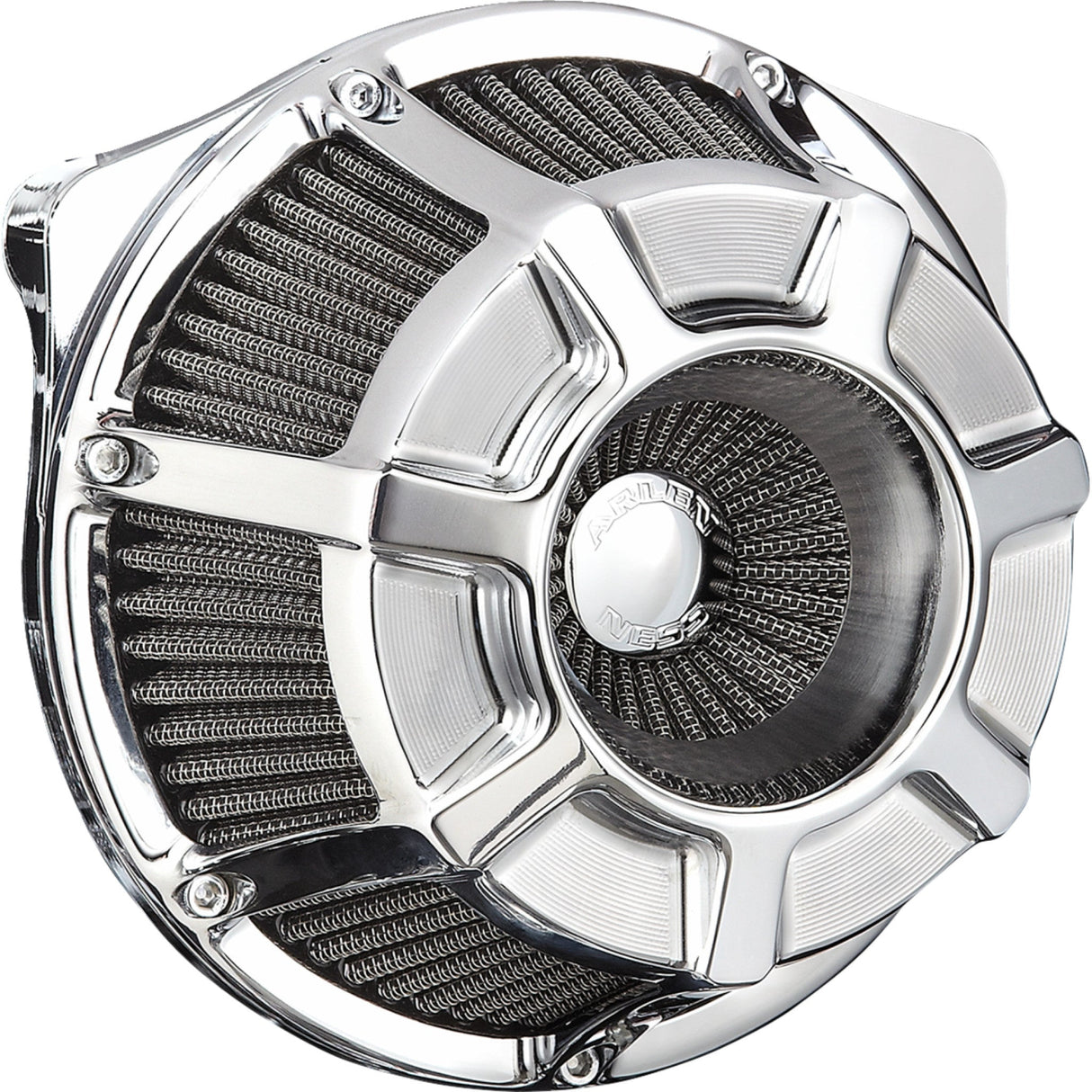 Arlen Ness Inverted Series Air Cleaner Kit Beveled Chrome - 600-226 For Harley Road Glide / Touring / Softail / Street Glide 2023-2026