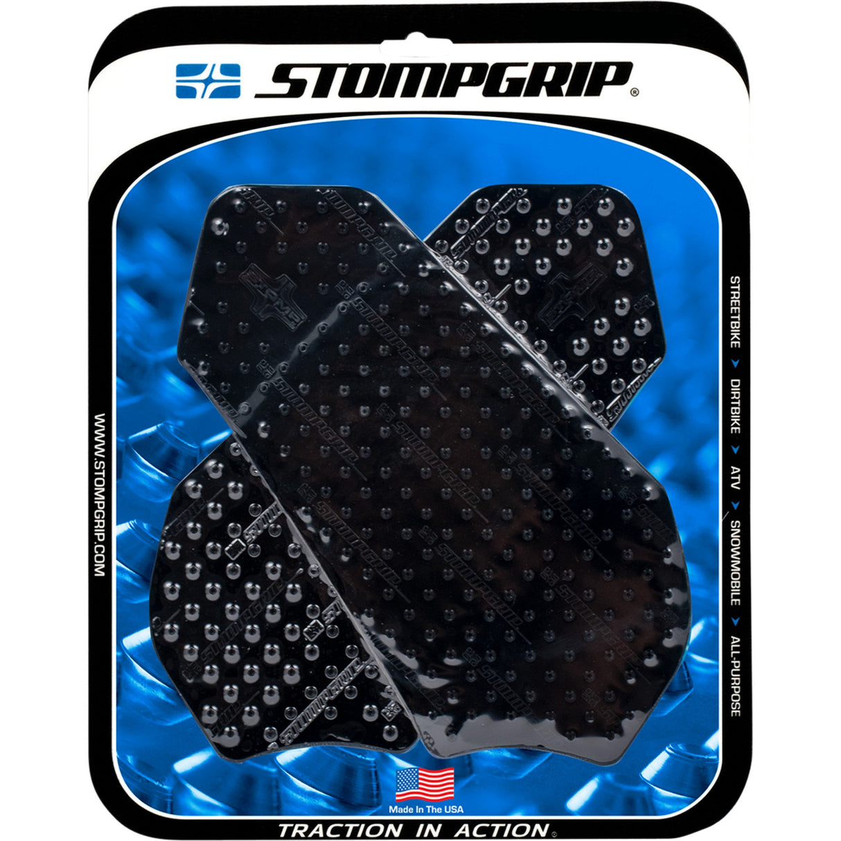 Stompgrip Sticker Kit - 55-10-0057B Suzuki 600 / 750 2011-2025