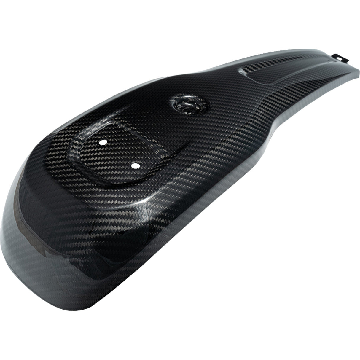 Slyfox Carbon Fiber Dash Panel Gloss Black - 12060G For Harley Softail Low Rider 2022-2024