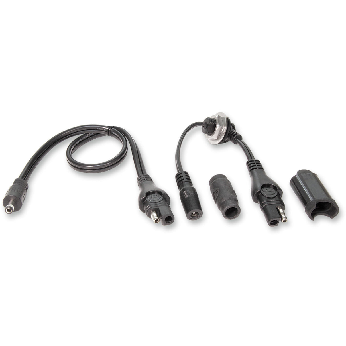 TECMATE 3807-0328 O-30 Tank Bag/Hard Case Power Entry Cable Power Cord - DC 2.5 mm Plug to SAE Adapter