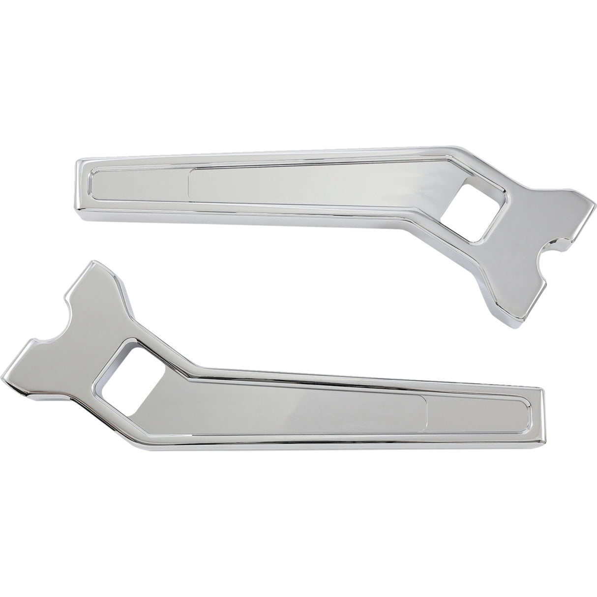LA CHOPPERS 0602-1412 LA-7471-10C Performance Risers - Pullback - 10" - Chrome