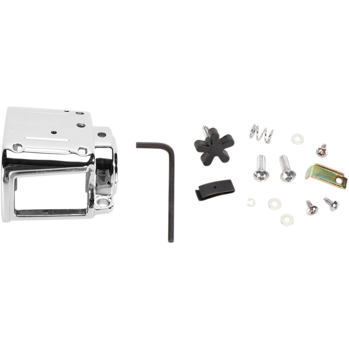 DRAG SPECIALTIES Handlebar Switch Housing Kit Chrome