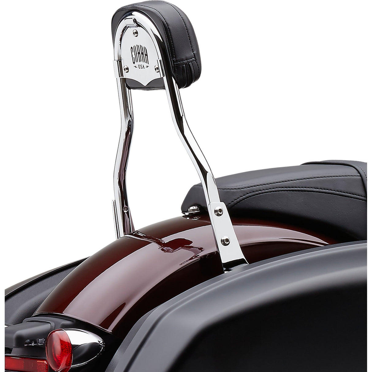 COBRA 1501-0617 602-2011 Detachable Backrest Kit - 14" - Chrome - FLSB
