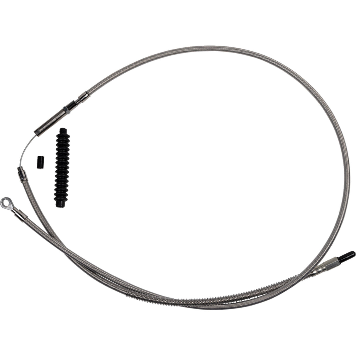 Barnett High-Efficiency Stainless Steel Clutch Cable For Harley-Davidson +6" - 102-30-10068-6 For Harley Touring 2021-2025