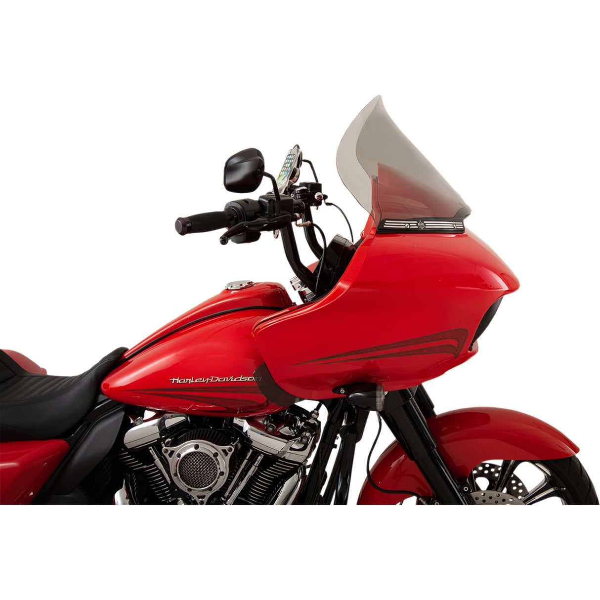 Klock Werks Pro-Touring Flare® Windshield 15" Tinted - KWW-01-0314 For Harley Road Glide 2015-2025