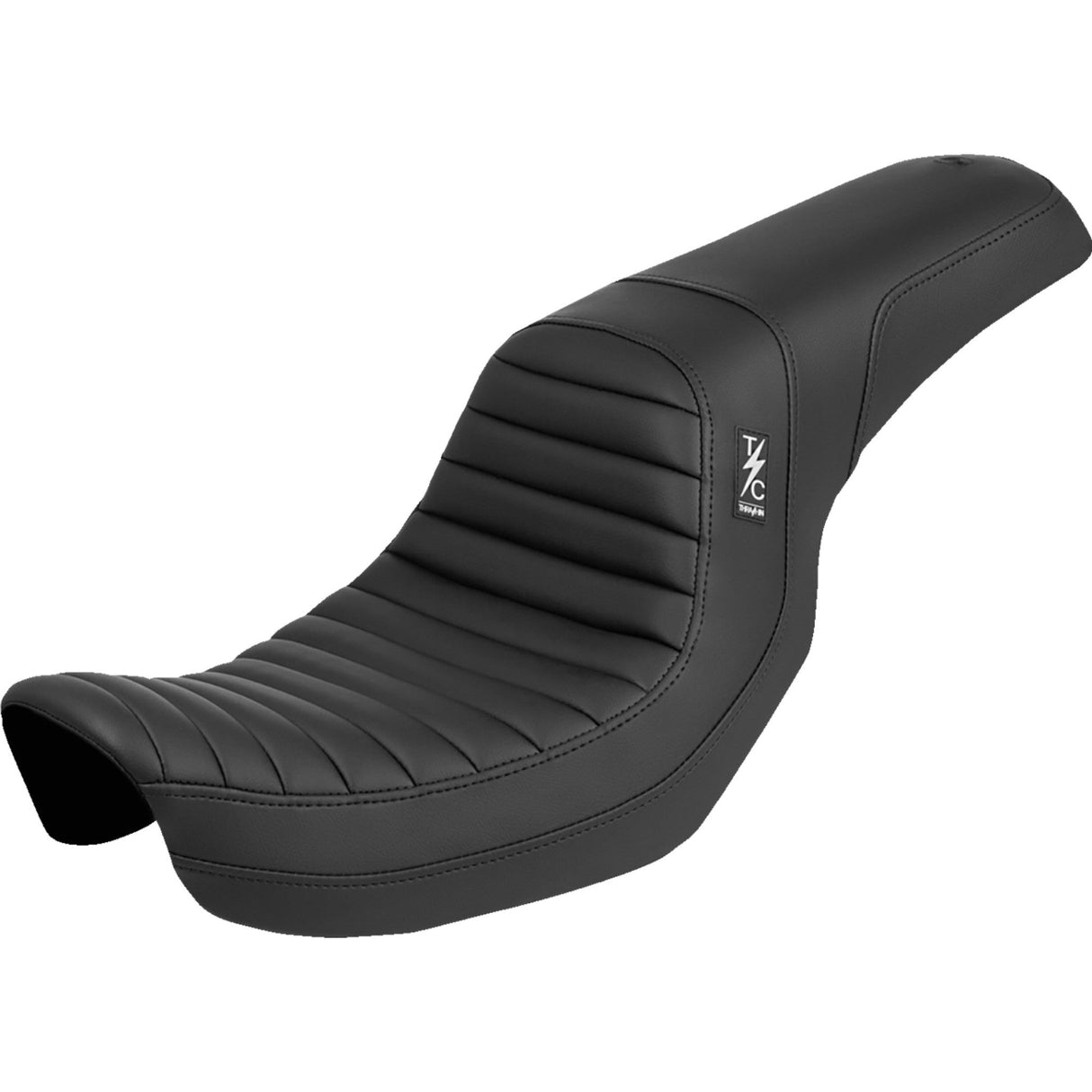 SADDLEMEN 0803-0762 TS80604T Thrashin' Pro Series Seat Thrashin ' Pro Series Seat - Tuck-n-Roll - Dyna '06-'17