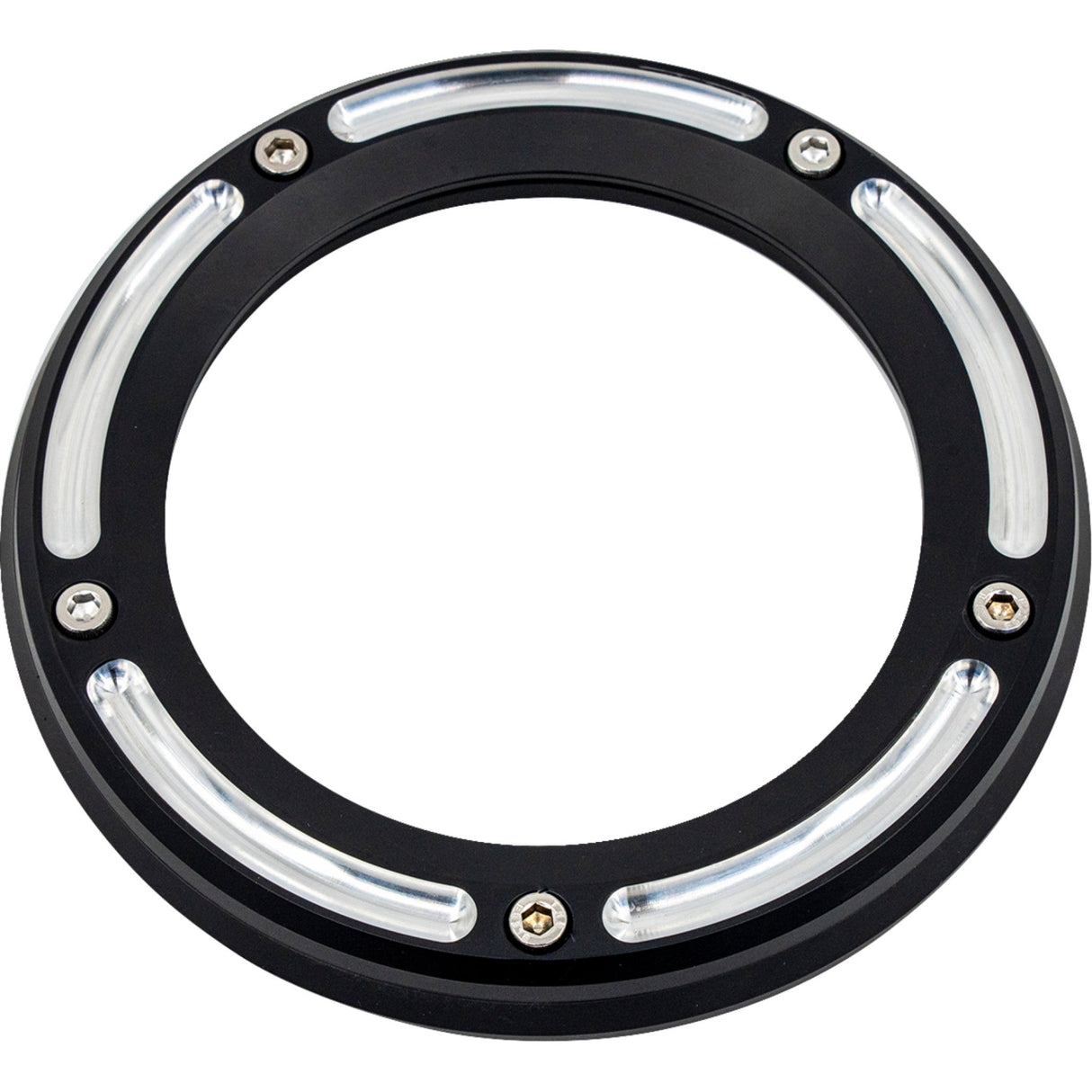 Trask Assault Derby Cover With Window Reverse Cut Big Twin - TM-0041RC For Harley Motorcycles 1999-2018