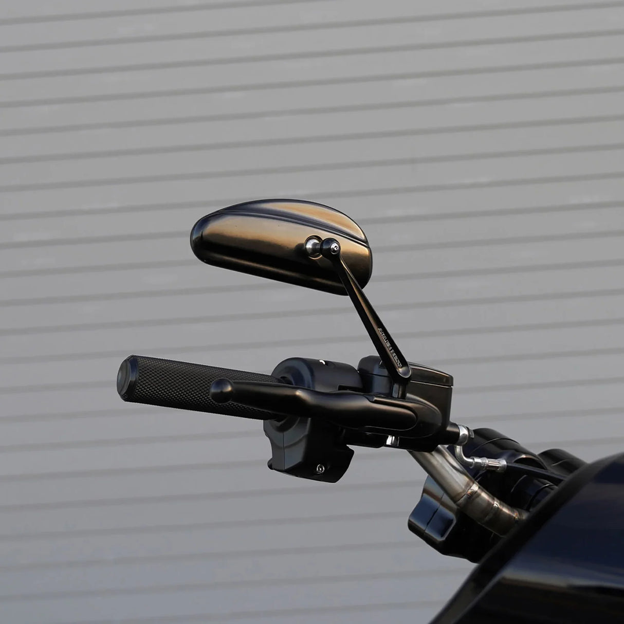 ARLEN NESS 0640-1521 510-026 Downdraft Forged Mirror - Black Anodized