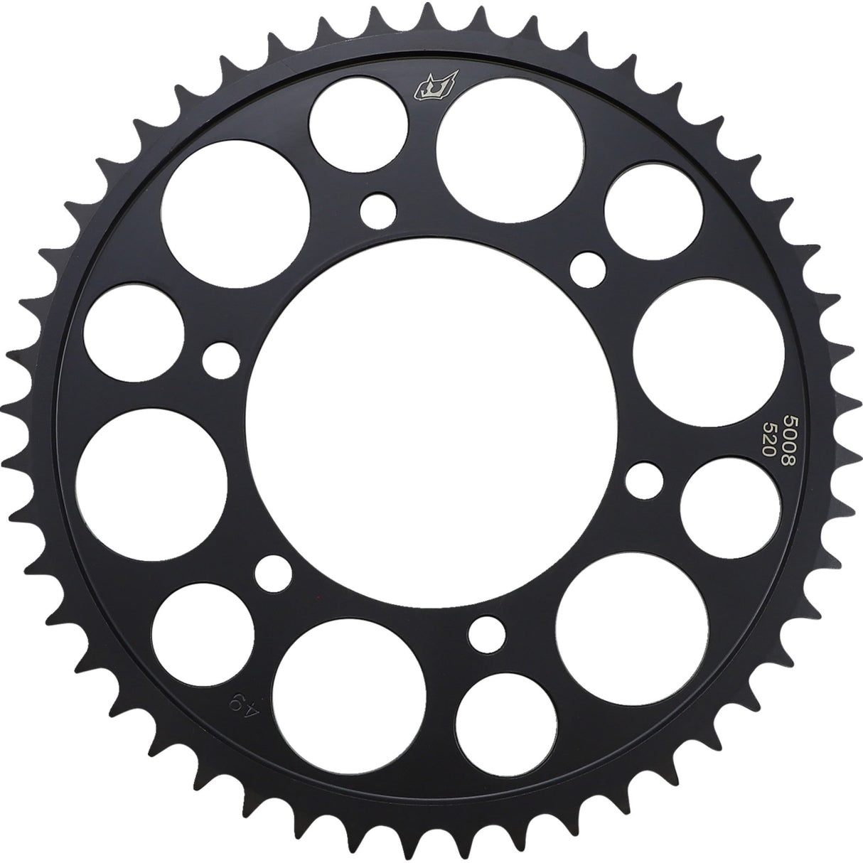 DRIVEN RACING 1210-0932 5008-520-49T Lightweight Steel Sprocket Rear Sprocket - 49 Tooth