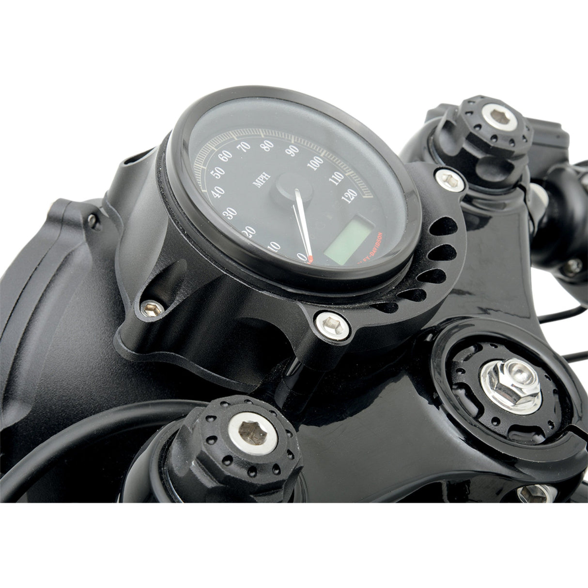 RSD 2210-0278 0207-2001-SB Cafe Gauge/Headlight Relocator - Cafe Gauge/Headlight Relocators - Black Ops