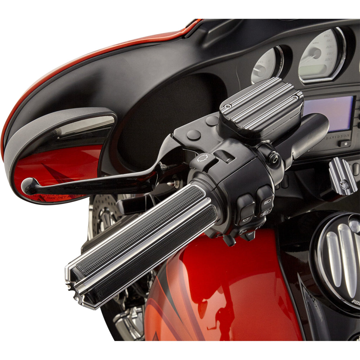 Arlen Ness Ness-Tech Grips - 07-124 For Harley Motorcycles 1976-2022
