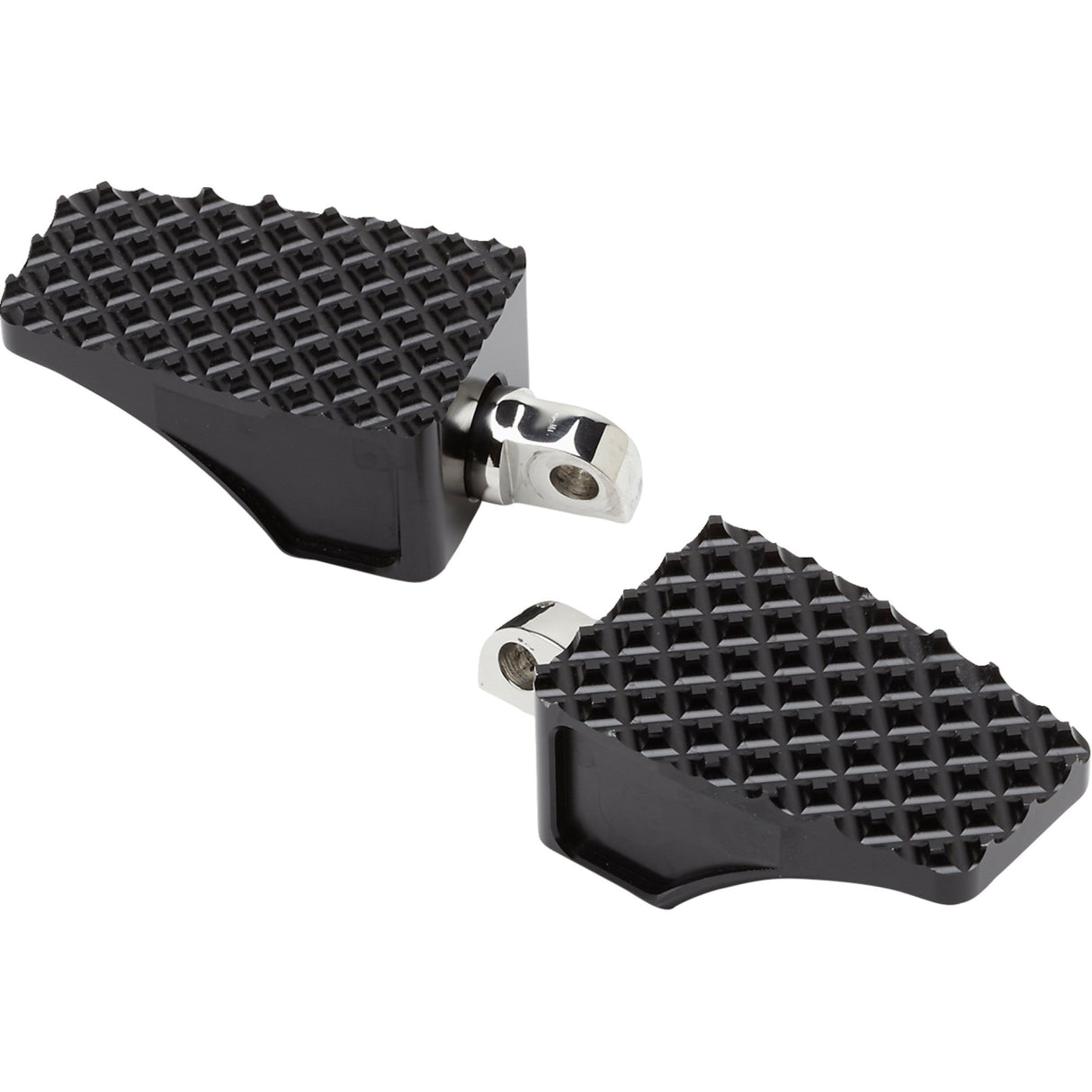 LA CHOPPERS 1620-2436 LA-P100-01B County Line Footpegs - County Line Billet Footpegs - Front - Black