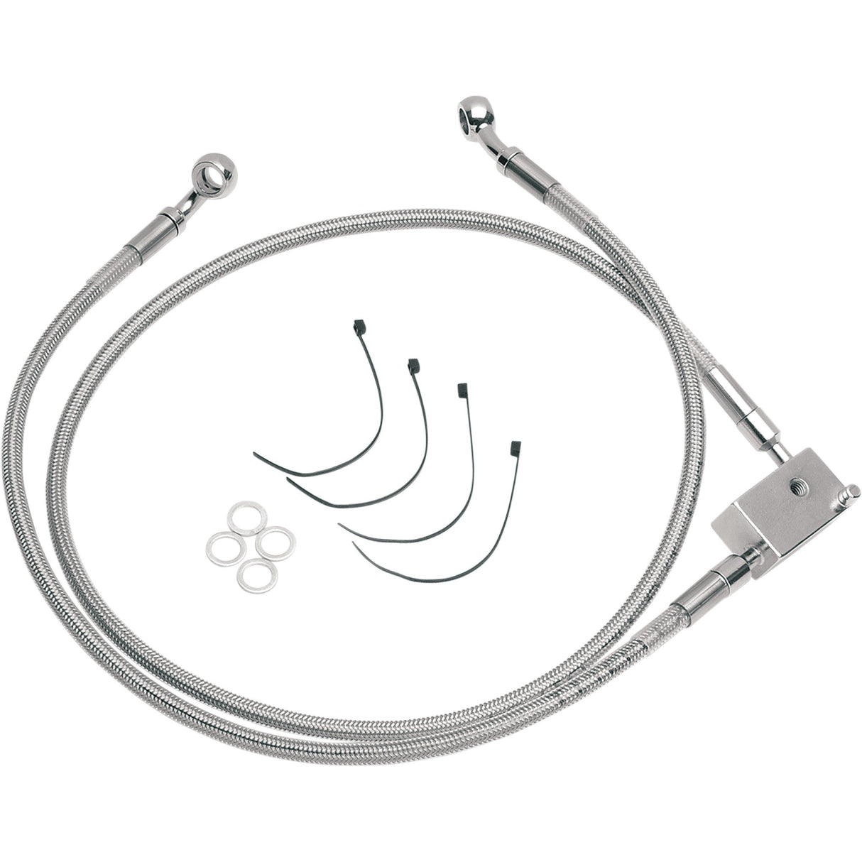 DRAG SPECIALTIES Extended Length Brake Line Kit