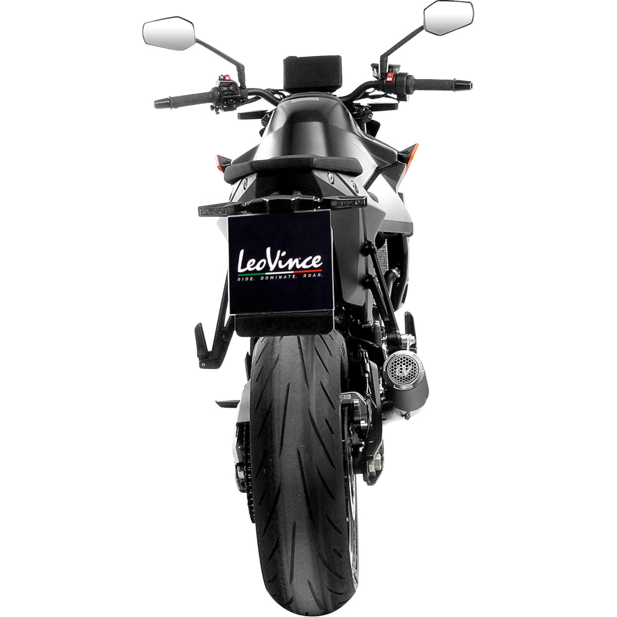 LEOVINCE 1811-4818 15411SBU LV Corsa S Black Edition Slip-On Muffler ktm 990 duke