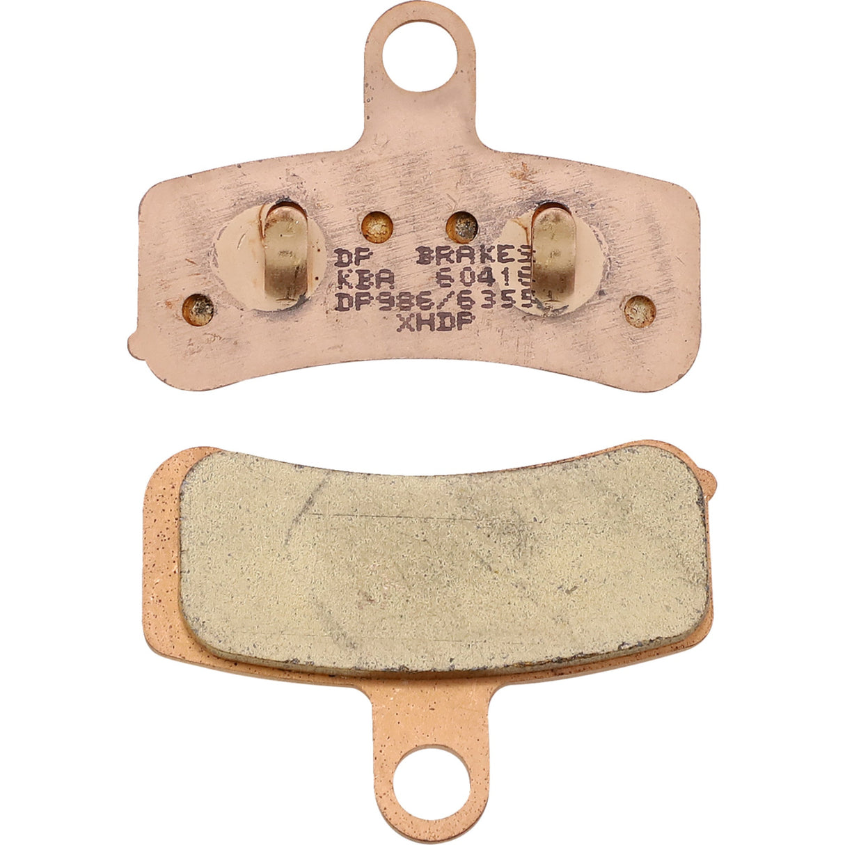 DP Brakes Sintered Metal Harley Buell Brake Pads - DP986 For Harley Motorcycles 2008-2017