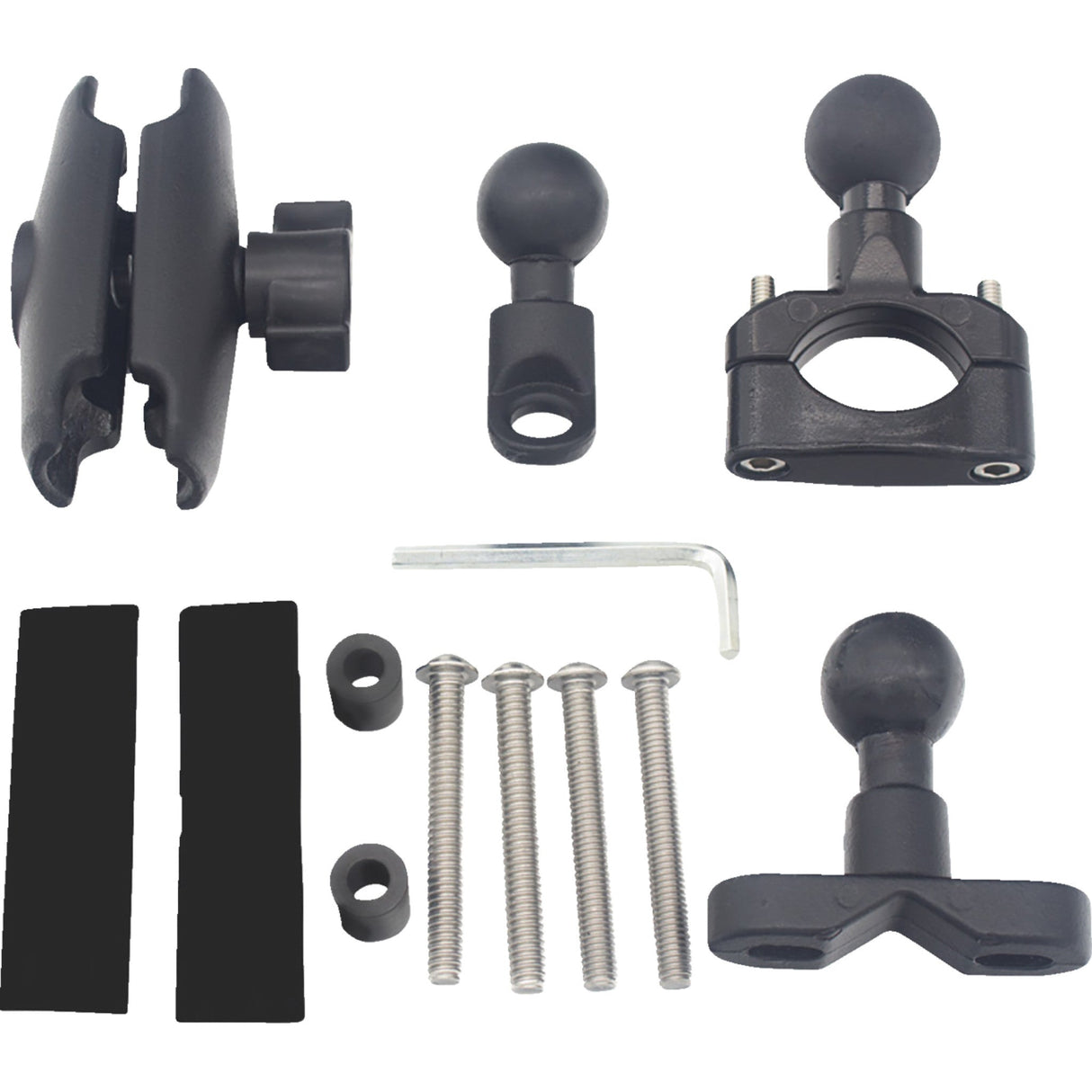 RIDEPOWER 0636-0517 RPMETALMOUNTLG Phone Holder and Mount Phone Holder - Large - 1-1/4" Handlebar Mount