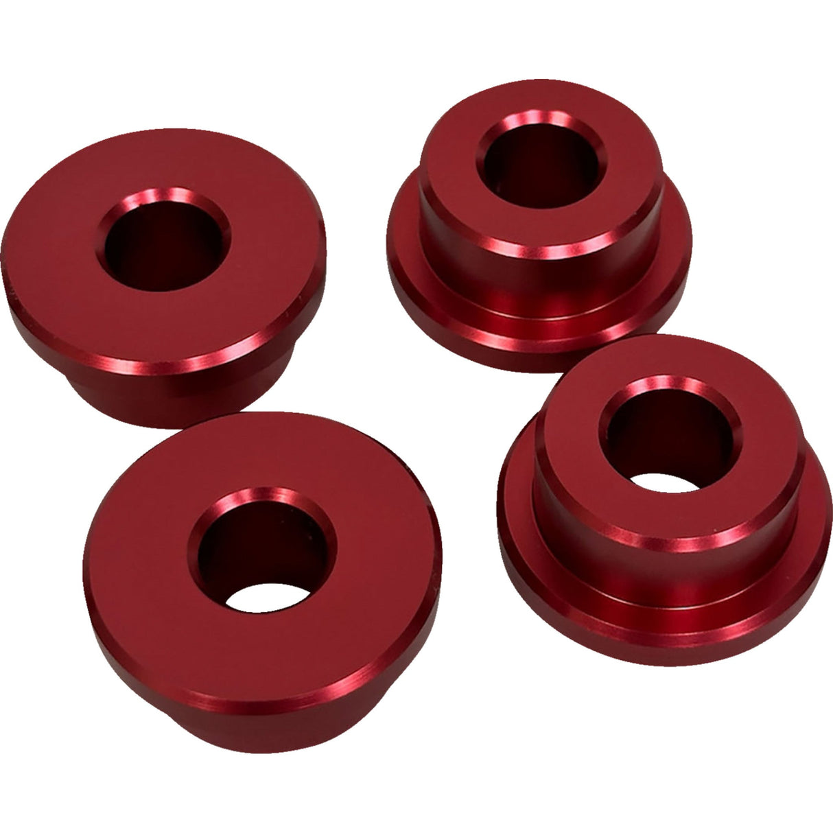 PRO-ONE PERF.MFG. 0604-0298 103050R Solid Riser Bushing Kit red