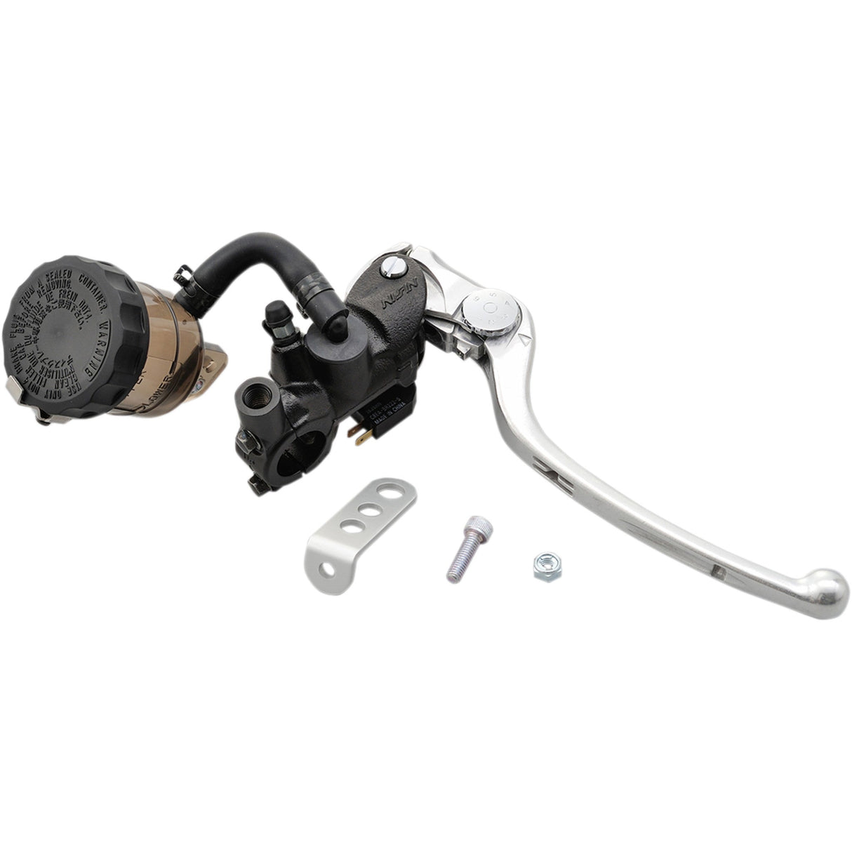SHINDY 0611-0136 17-658S Radial Master Brake Kit 19 mm - black/silver - smoke reservoir