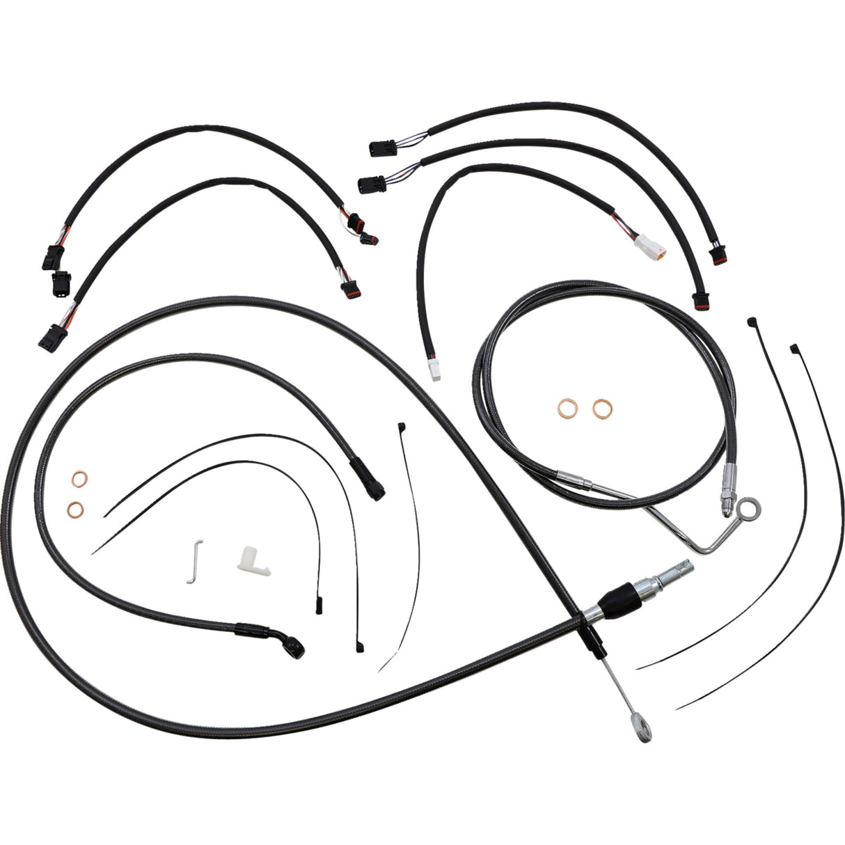 Magnum Shielding Cable Kit - 4871131 For Harley Road King Special 2021-2023