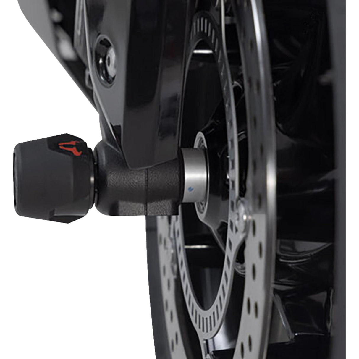 SW-MOTECH 0505-2215 STP.11.176.10501/B Front Axle Slider Axle Sliders - Front - Set - Triumph 660/675/765