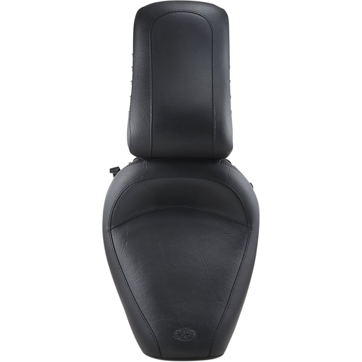 Mustang Studded 2-Up Seat FX - 75302 For Harley Motorcycles 1958-1984