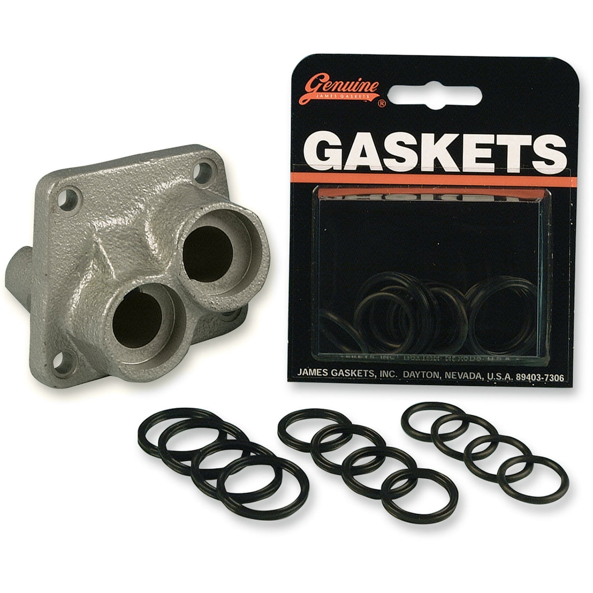 JAMES GASKET DS-194486 JGI-11133-FLH Replacement Quad Seal X-Ring Kit Pushrod Seal Set - Shovelhead