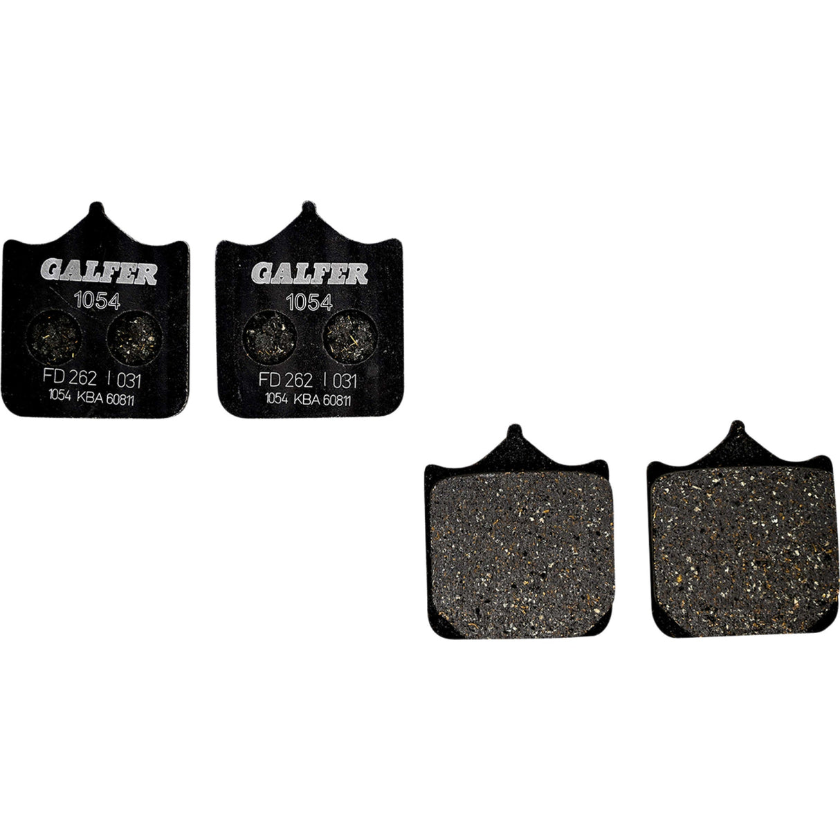 Galfer Semi-Metallic Brake Pads - FD262G1054 For Triumph Speed 2008-2012 | MV Agusta 1000 2006 | Sherco 4.5 I 2009-2013