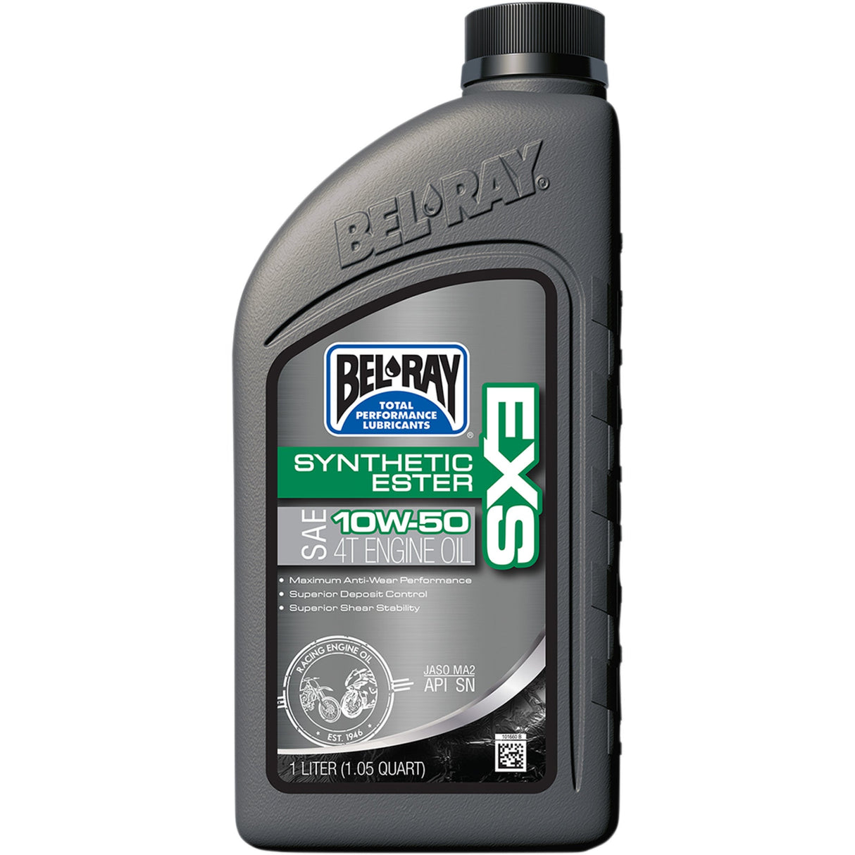 BEL-RAY 3601-0145 99160-B1LW EXS Synthetic Ester 4T Engine Oil EXS Synthetic 4T Oil - 10W-50 - 1L