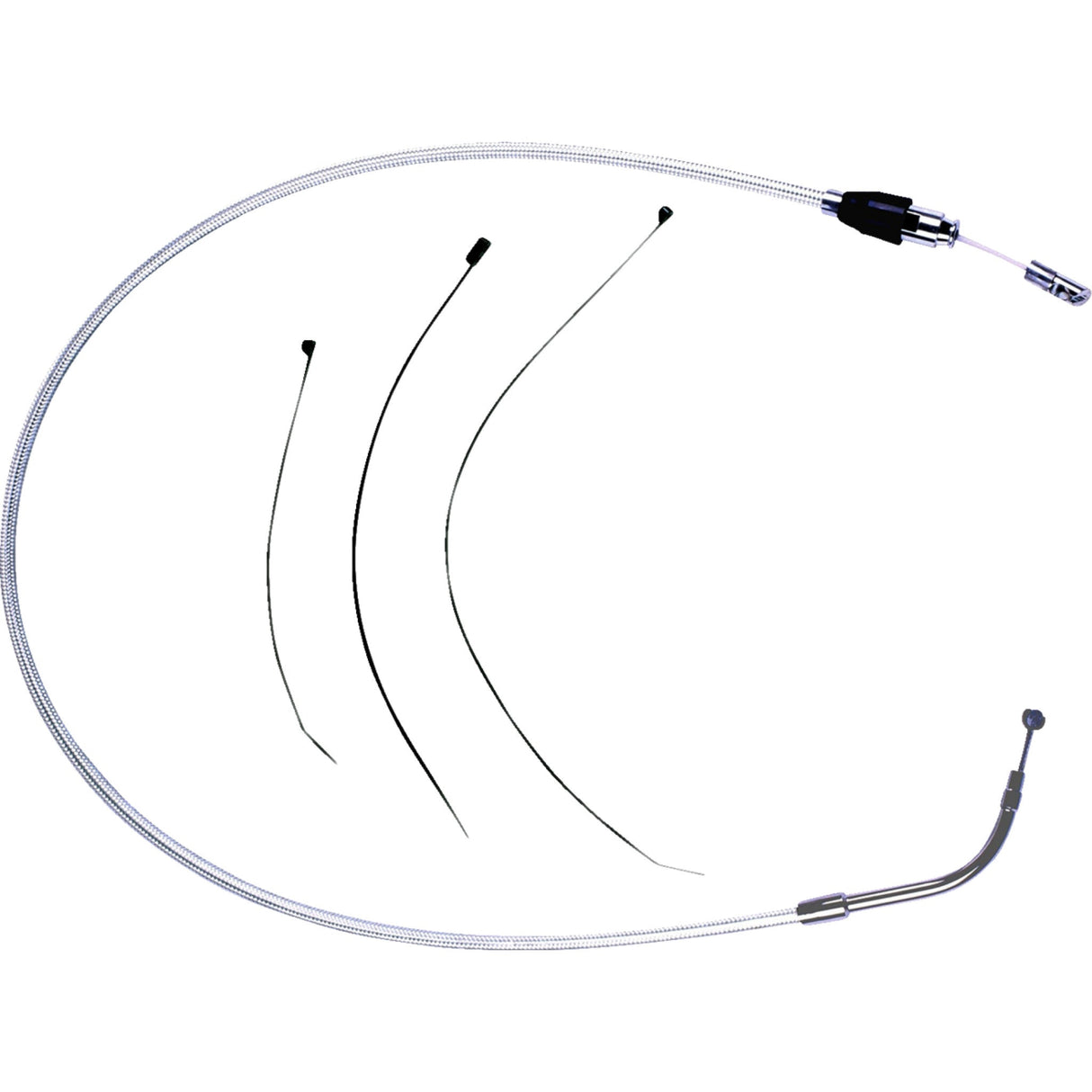 Magnum Shielding Sterling Chromite II® Quick Connect Upper Clutch Cable 49-1/4" - 323910HE For Harley Road Glide 2023-2026