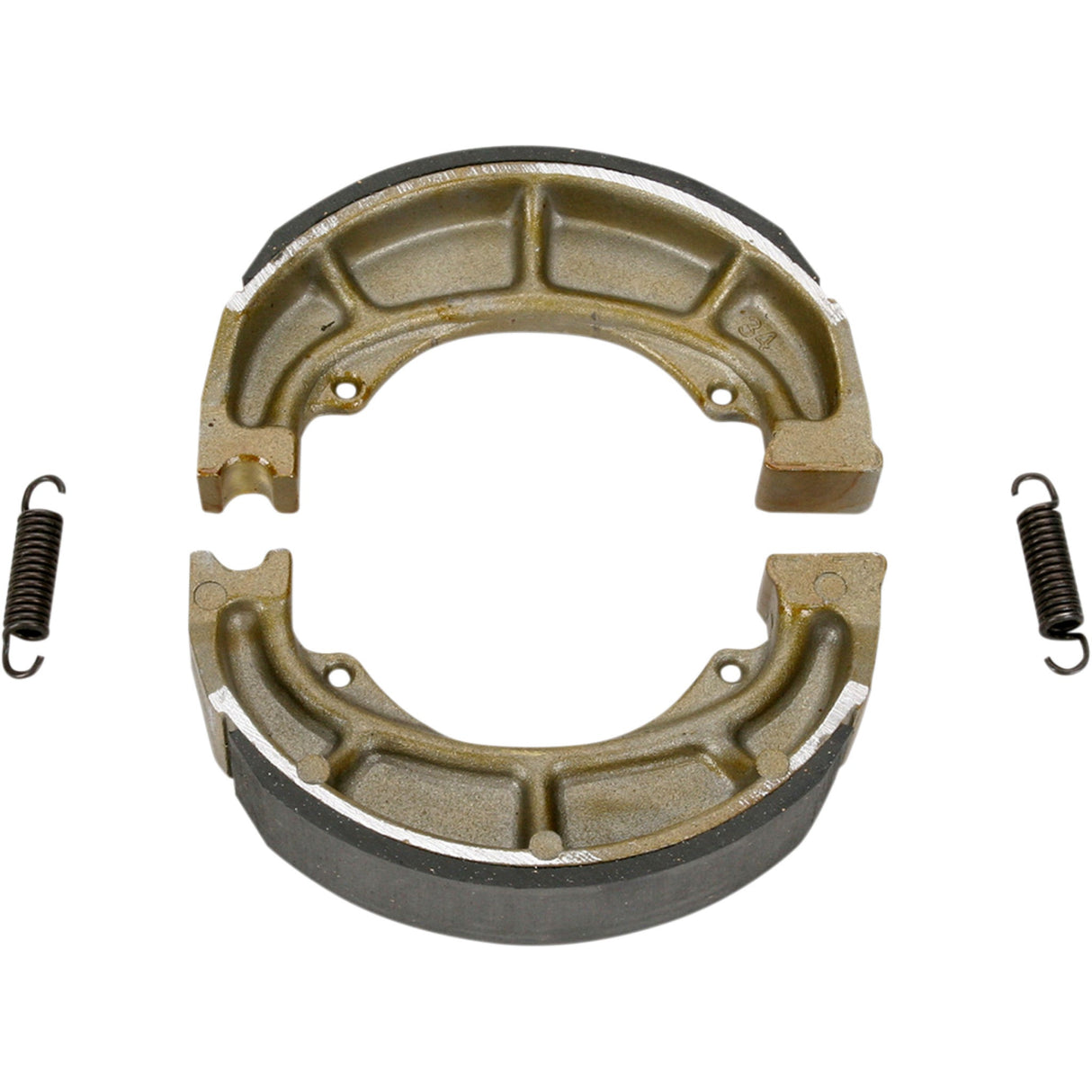 EBC Carbon Graphite "X" Brake Shoes - 624 For Suzuki 160 QuadRunner / QuadRunner 1989-2001 | Derbi Atlantis 50 1999-2001