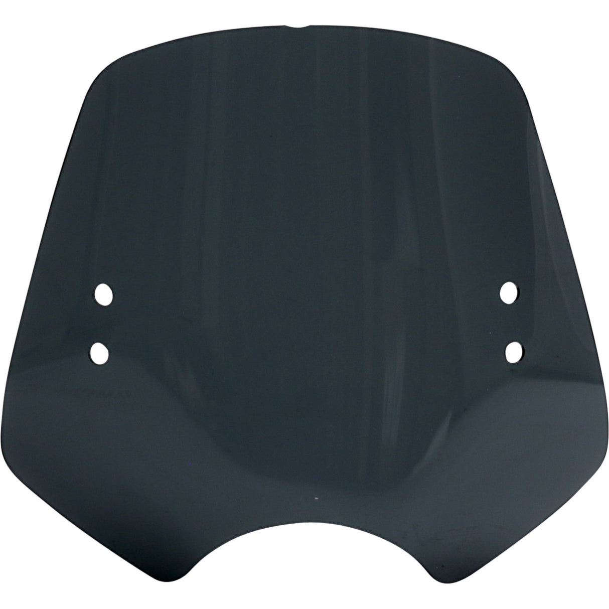 MEMPHIS SHADES 2313-0291 MEM16110 The Shooter Windshield Shooter Windshield - Dark Black Smoke