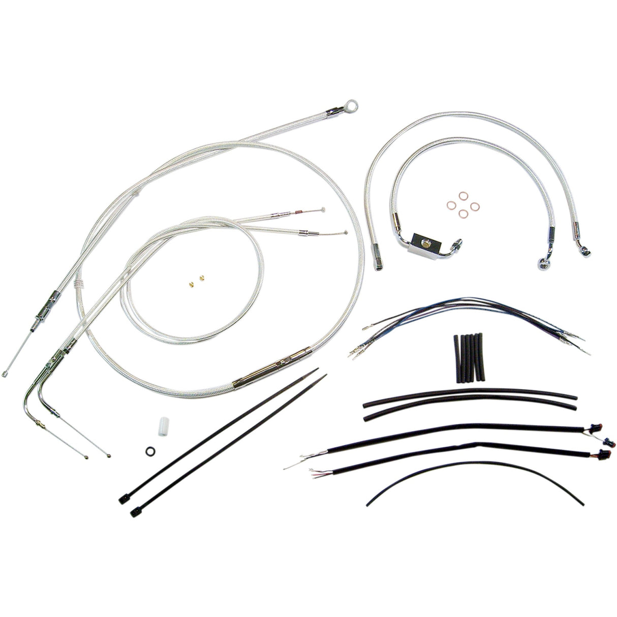 Magnum Shielding Cable Kit - 387231 For Harley Switchback 2012-2016