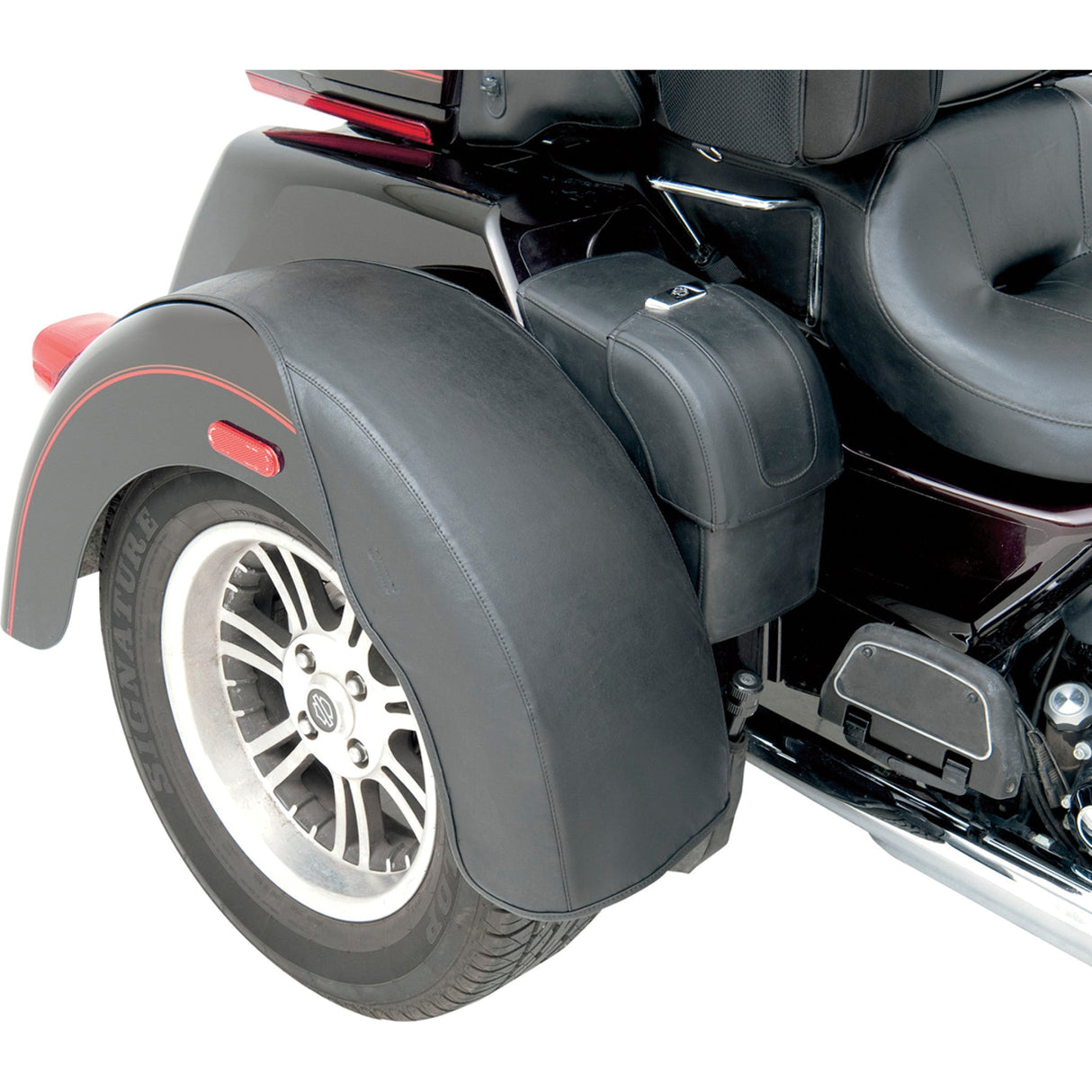 Saddlemen Trike Fender Bra Set - EX000664B For Harley Touring 2009-2019