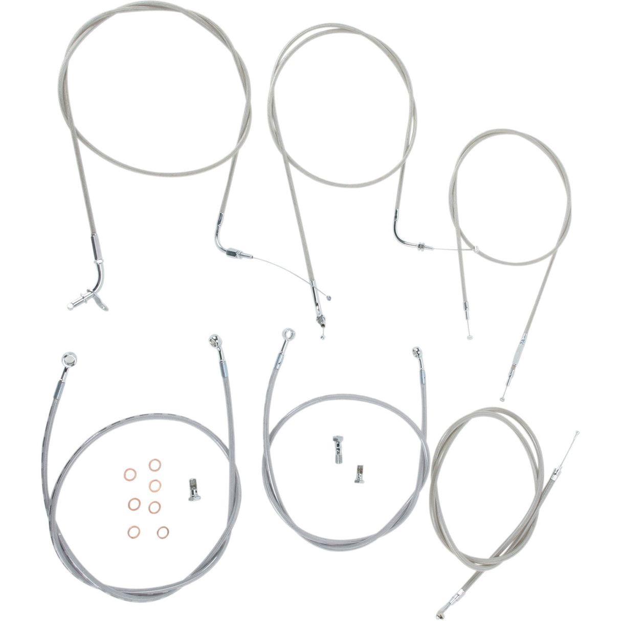 Baron Cable Kit - BA-8042KT-18 Yamaha 1100 Star Classic 1999-2009