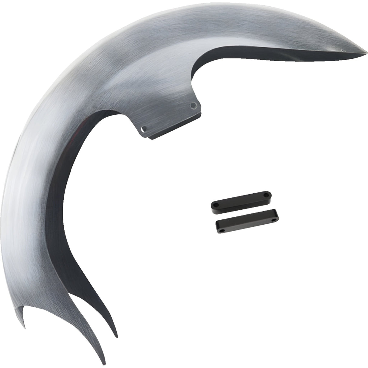 Paul Yaffe Bagger Nation Talon Fender For OEM Wheels OEM 19" Wheel With Black Adapters - TALON-OEM-23CVO-B For Harley Touring 2023-2024