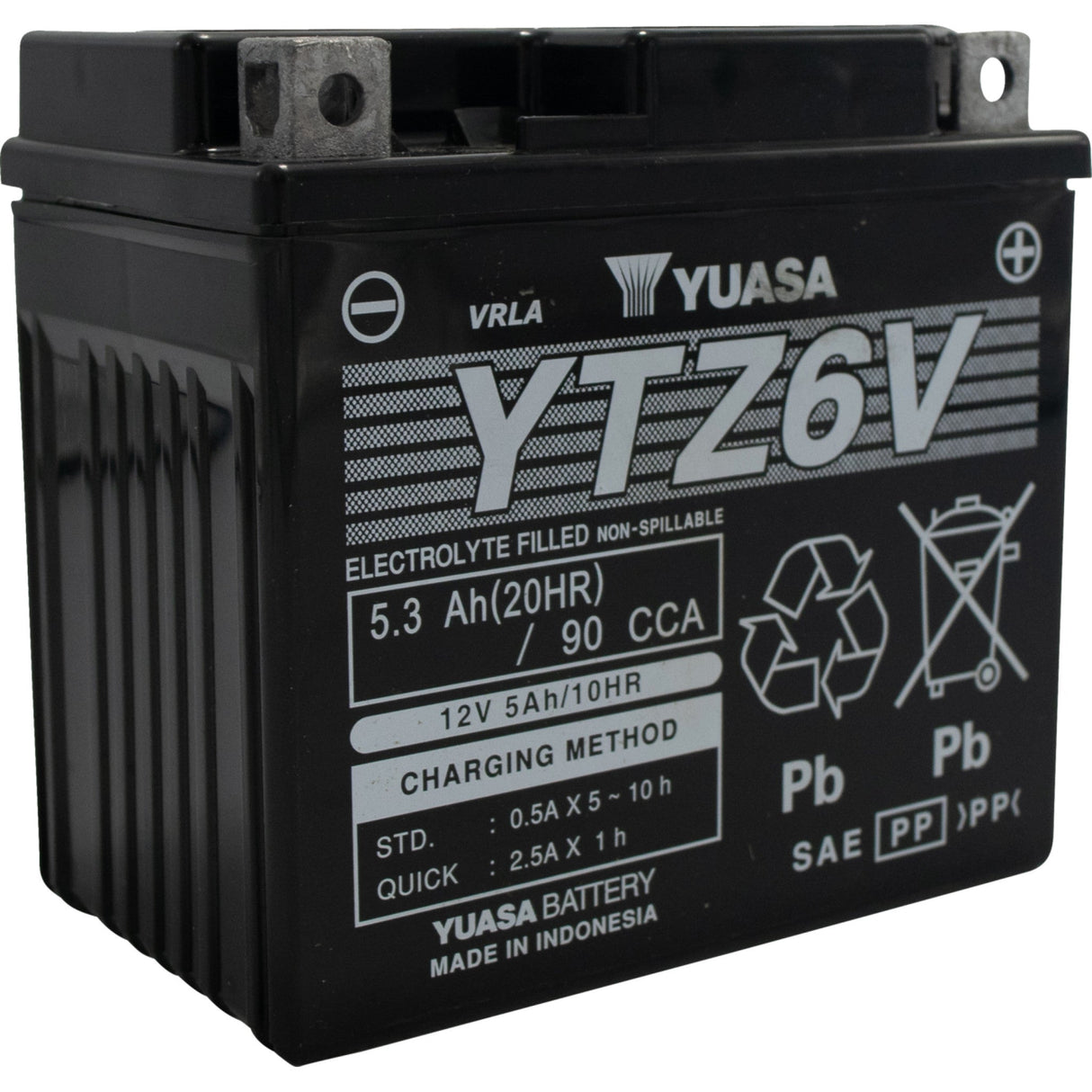 Yuasa YTZ Battery - YUAM726ZS For BMW 04 2022-2024 | Kawasaki 300R 2020-2024