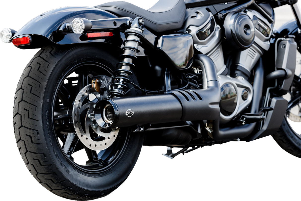 4-1/2" Grand National Slip-On Muffler - Black - 1801-1502