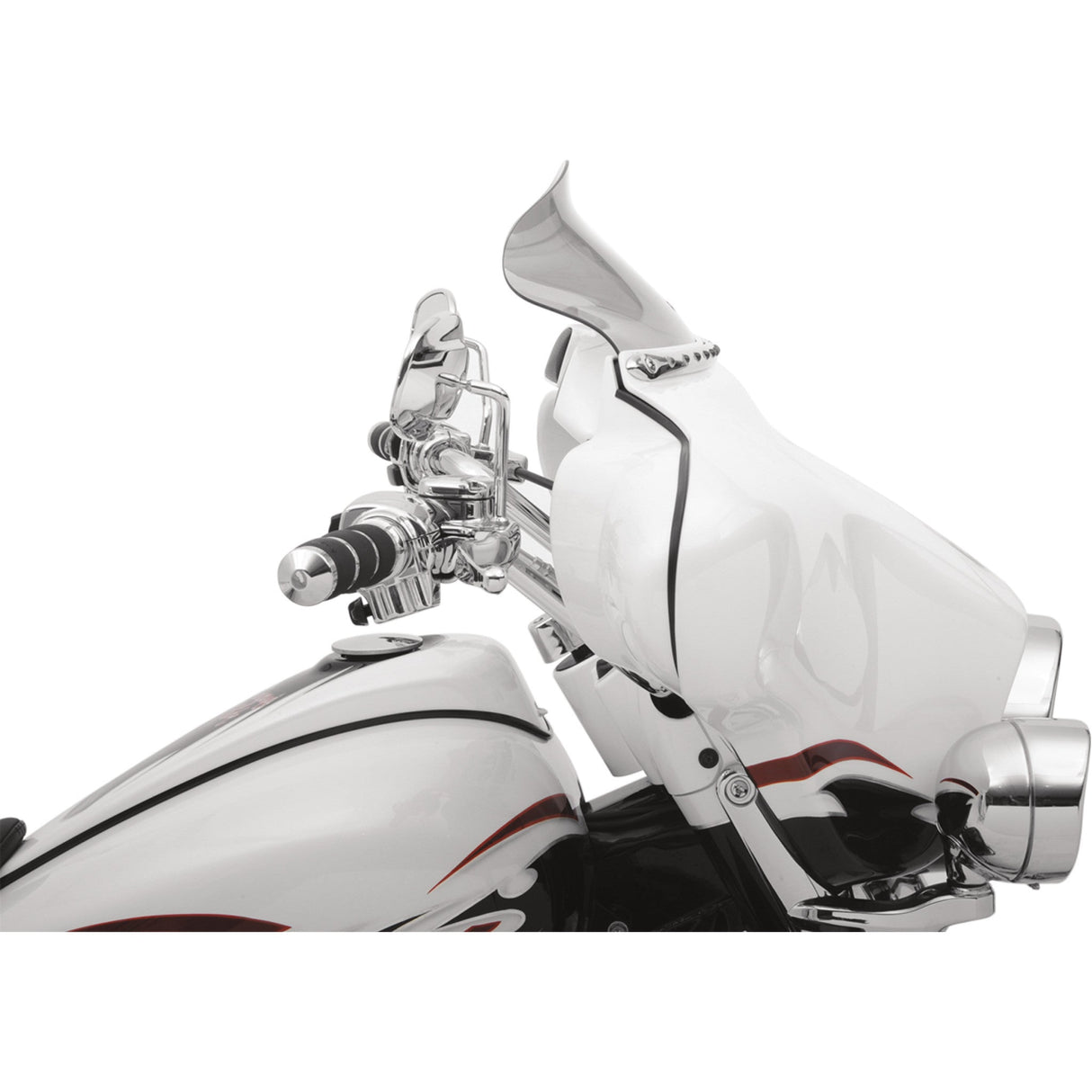 Klock Werks Flare® Windshield 6-1/2" Tinted - KWW-01-0198 For Harley Touring 1996-2013
